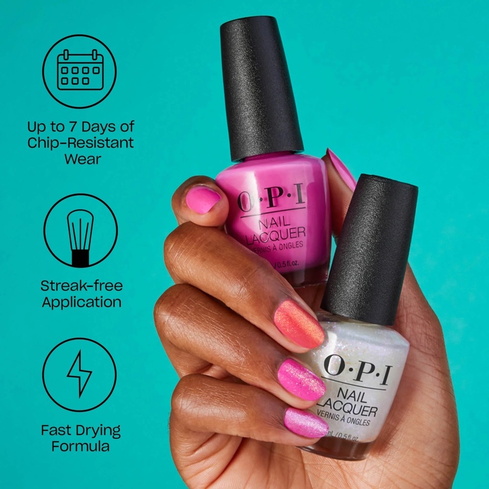 O.P.I 4pk Mini Nail Lacquer Set, NEW - Picture 8 of 8